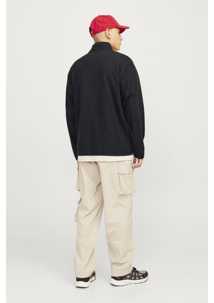 Jjecorp Logo Fleece Quarter Zıp SİYAH12258490 modelleri