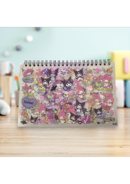 Kuromi My Melody Sanrio Sticker Kitabı 10 Sayfa