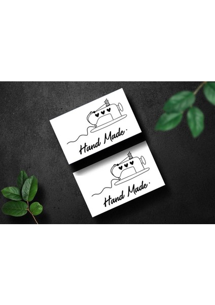 Paketleme Etiketi (8X5CM) 25 Adet - Hand Made - fiyatları