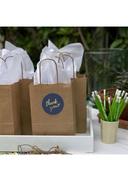 Sticker Thank You - Yaldızlı Baskı- 3,8cm- 24 Adet fırsatları