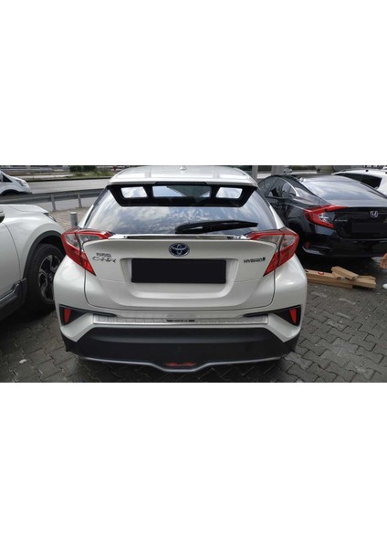 C-Hr 2016-2019 Içın Uyumlu Arka Tampon Esık Kaplama Dızayn2 indirimleri