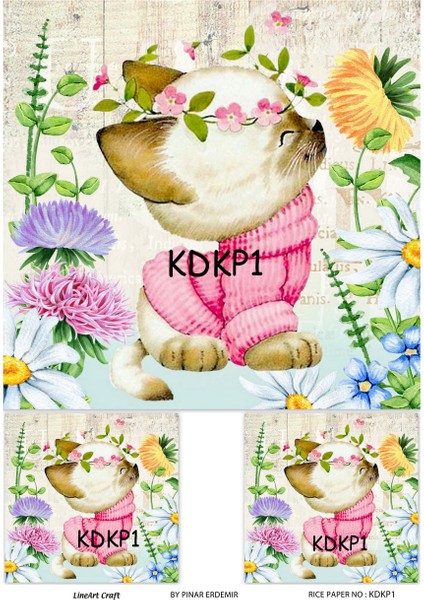 Pirinç Dekopaj Kağıdı 29X42CM No:kdkp1