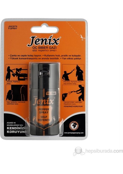 Biber Gazı Göz Yaşartıcı SPREY40 ml Tekli modelleri