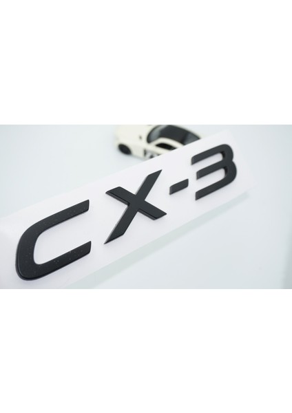Mazda Cx-3 Yeni Nesil Siyah Abs 3m Bagaj Yazı Logo