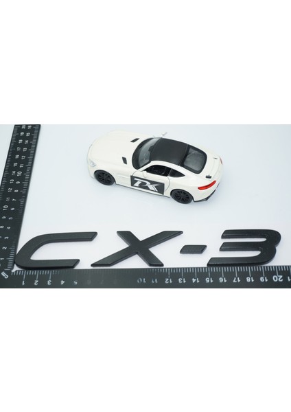 Mazda Cx-3 Yeni Nesil Siyah Abs 3m Bagaj Yazı Logo fırsatları