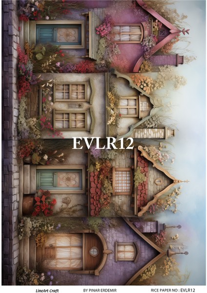 Pirinç Dekopaj Kağıdı 29X42CM NO:EVLR12