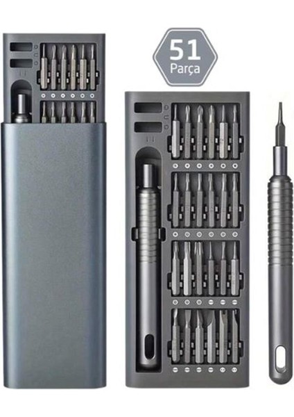 840117 Hassas Bits Uçlu 51 Parça Tamir Seti