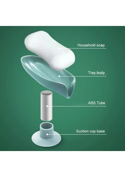 1 Adet Pratik Vantuzlu Su Giderli Su Tutmaz Katı Sabunluk fiyatları