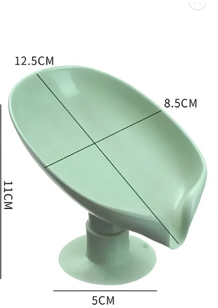 1 Adet Pratik Vantuzlu Su Giderli Su Tutmaz Katı Sabunluk