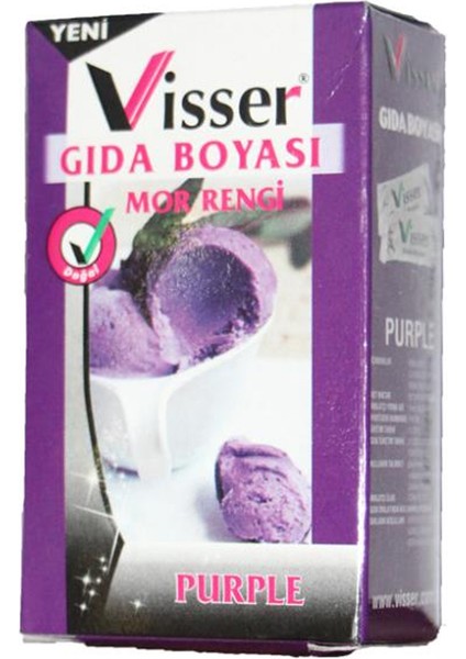 Visser Toz Gıda Boyası Mor - SHB8790-8416