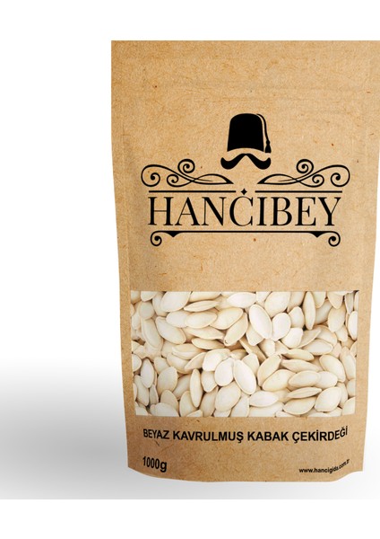 Beyaz Kavrulmuş Nevşehir Kabak Çekirdek 1 kg