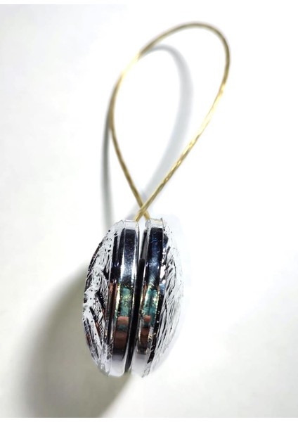 Gümüş Silver Oval Mıknatıslı Perde Tutacağı fiyatları