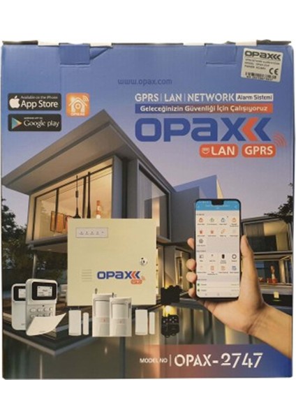 Opax 2747 Gprs/lan/network Keypadli