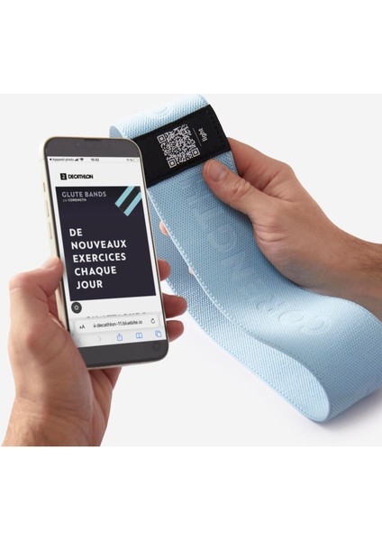 Esnek Direnç Bandı 14 Kg 31 Cm Hafif Seviye, Mavi Renk, Çok Amaçlı Spor Aleti fırsatları