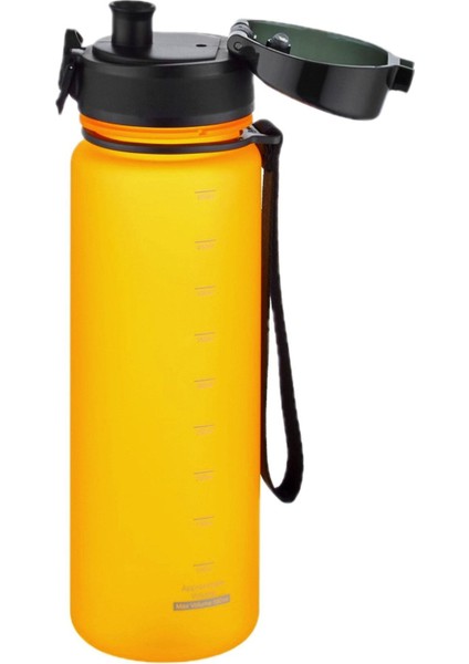 0,50 L 500 ml Tritan Su Matarası 13 Farklı Renk Softtouch Turuncu Plastik