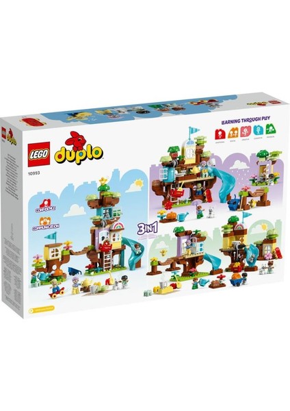 10993 Lego® Duplo® 3 Ü 1 Arada Ağaç Ev 126 Parça +3 Yaş indirimleri