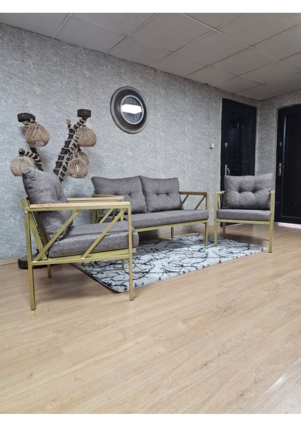 Gold bahçe mobilyası balkon çay seti mutfak çay seti fiyatları