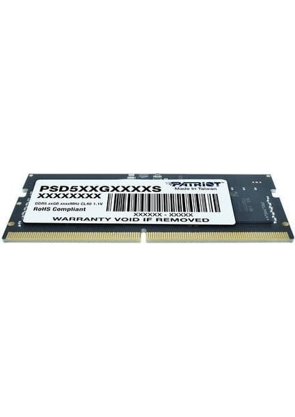 Signature Line 32GB (1X32GB) Ddr5 5600MHZ CL46 Sodımm Gaming Ram (PSD532G56002S)