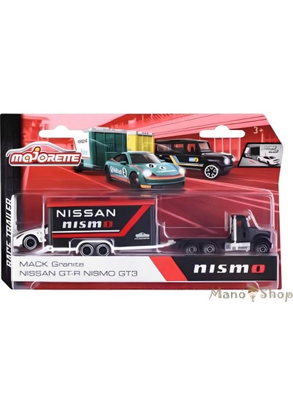 Nessiworld Majorette Car Trailer Ford