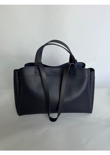 Siyah Geniş Büyük Yavrulu Çanta Evrak Okul Iş Çantası Kol ve Omuz Laptop Şık Spor Pinterest Çanta