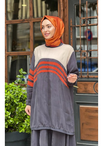 Tunik 35028 Gri