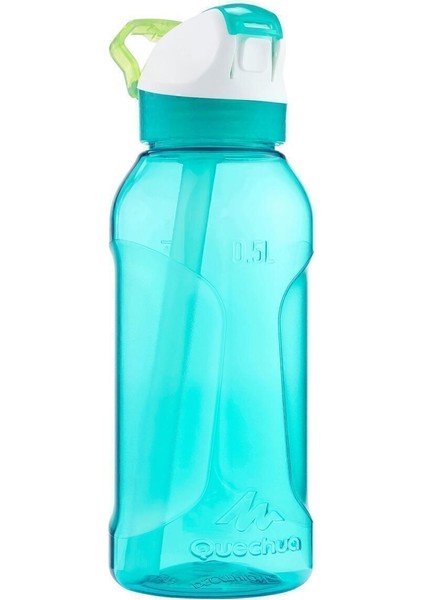 Tekno Trust 0,50 L Quechua Outdoor Alüminyum Matara - Ecozen® - Pipetli / 0,5 Litre - Turkuaz - 900 Turkuaz