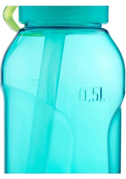 Tekno Trust 0,50 L Quechua Outdoor Alüminyum Matara - Ecozen® - Pipetli / 0,5 Litre - Turkuaz - 900 Turkuaz fırsatları