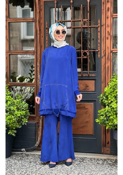 Tunik 35023 Mor Laci