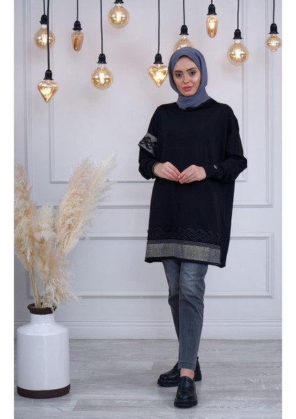 Triko Tunik MISS226 Siyah