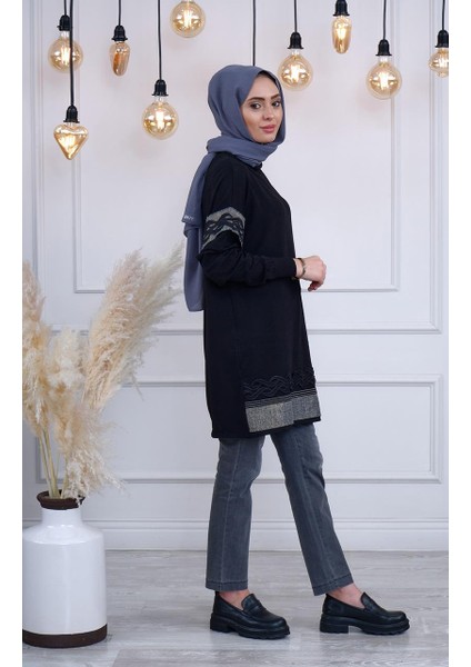 Triko Tunik MISS226 Siyah fiyatları