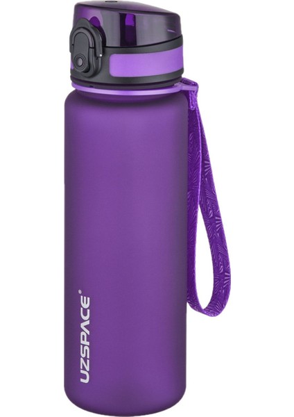 Plastik 3026 Mor Tritan Su Matarası 500ML Mor 0,50 L