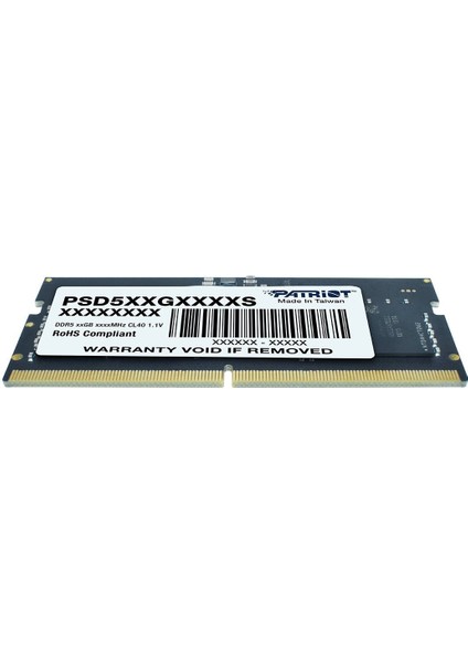 Signature Line 32GB(1X32GB) Ddr5 4800MHZ CL40 Sodımm Ram (PSD532G48002S)