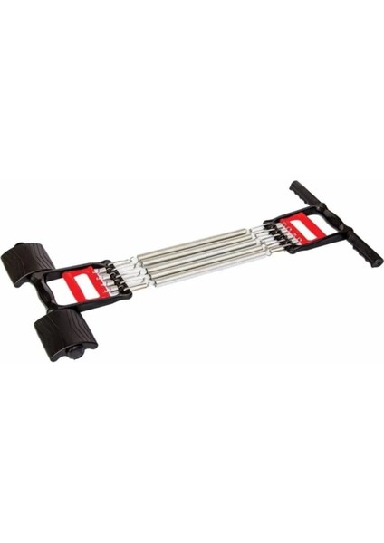 Tekno Trust Siyah Çok Renkli Tek Yaylı Halat Pedal Karn Düzleştir Kol Bacak Egzersiz Kas Spor Ev Ekipman Vücut
