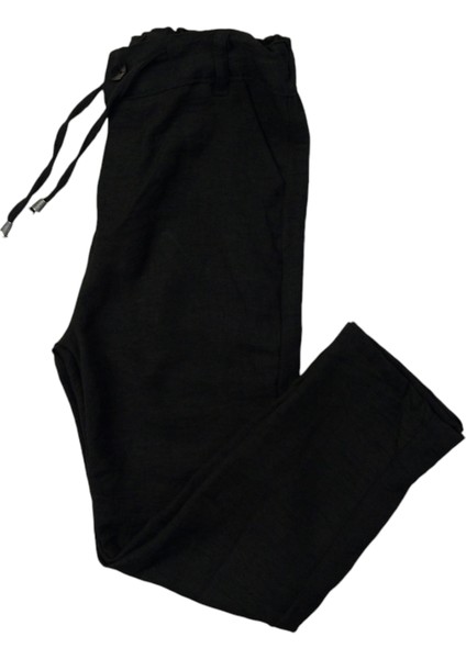 Ince Keten Pantolon