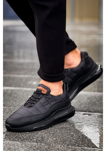Deridün Yıldız CH179 Cst Sporty Runner Erkek Ayakkabı Sıyah
