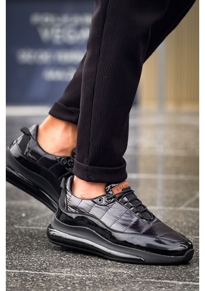 Deridün Yıldız CH179 Rst Sporty Runner Erkek Ayakkabı Sıyah