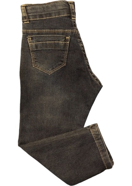 Çiçek Nakışlı Pantolon