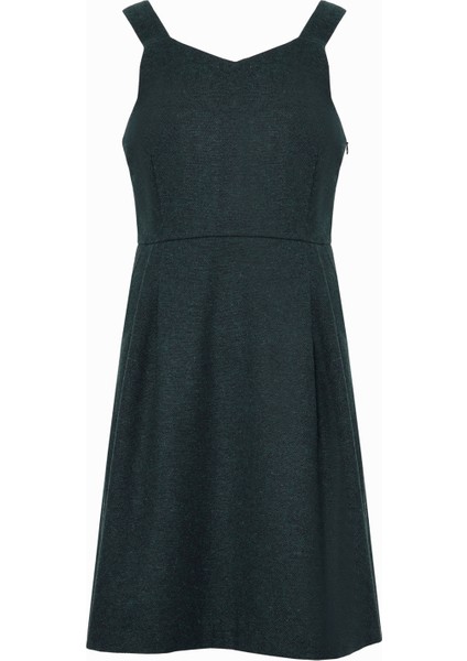 Pile Detaylı Kısa Elbise indirimleri