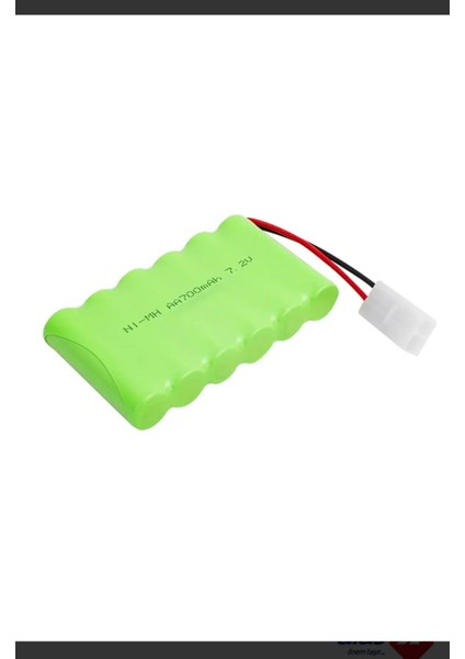 PM-20125 7.2 Volt 700 Mah Ni-Mh 2 Pin Tamiya Soketli 6li Oyuncak Araba Pili