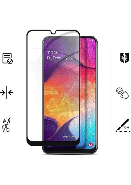 Samsung Galaxy A71 Ile Uyumlu Kırılmaz Cam 9d Tam Kapatan Süper Glass