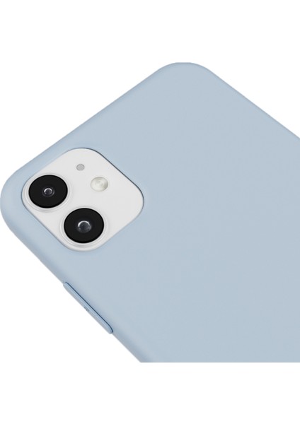 Apple iPhone 12 Uyumlu Telefon Kılıfı Kadife Iç Yüzey Lansman Mavi modelleri