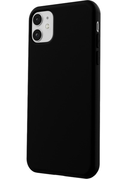 Apple iPhone 11 Uyumlu Telefon Kılıfı Kadife Iç Yüzey Lansman Siyah fiyatları