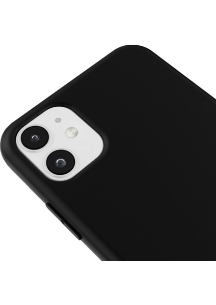 Apple iPhone 11 Uyumlu Telefon Kılıfı Kadife Iç Yüzey Lansman Siyah modelleri