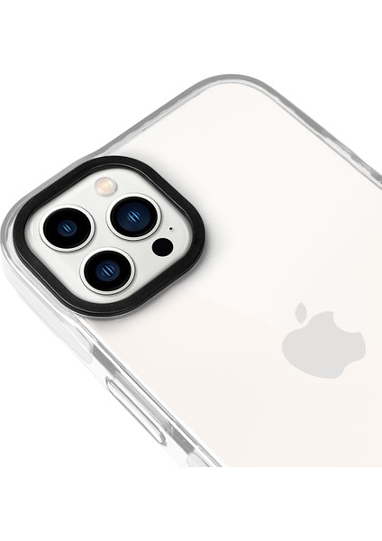 Apple iPhone 13 Pro Max Uyumlu Telefon Kılıf Premium Beyaz Koruyucu Darbe Önleyici Çerçeveli modelleri