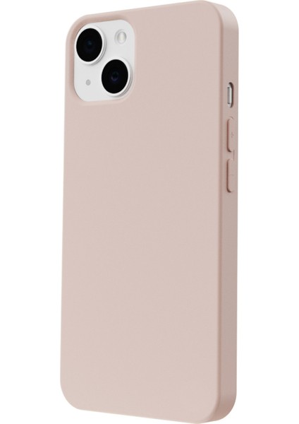 Apple iPhone 15 Uyumlu Telefon Kılıfı Kadife Iç Yüzey Lansman Pudra Pembe fiyatları