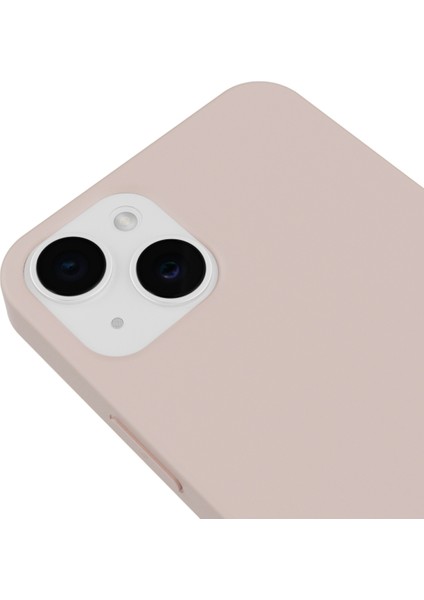 Apple iPhone 15 Uyumlu Telefon Kılıfı Kadife Iç Yüzey Lansman Pudra Pembe modelleri