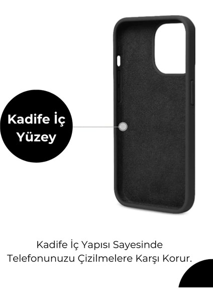Apple iPhone 13 Pro Max Uyumlu Telefon Kılıfı Kadife Iç Yüzey Lansman Yeşil