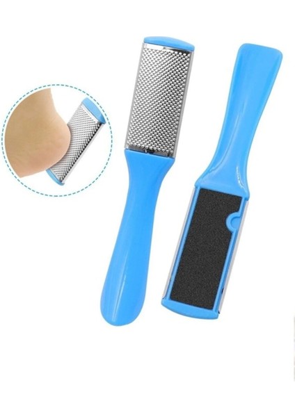 2 Li Set Solingen Professional 2 Adet Islak Kuru Çift Taraflı Topuk Törpüsü XL69