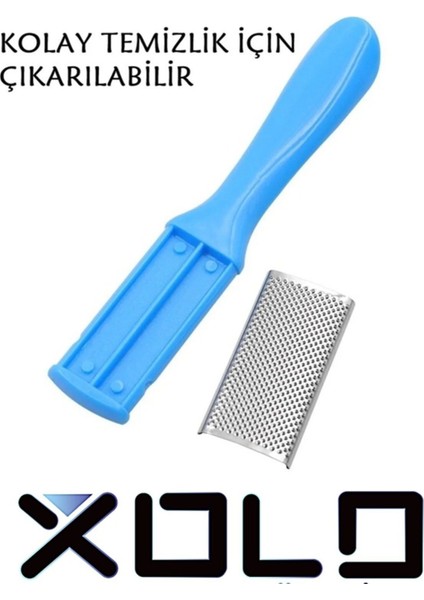 2 Li Set Solingen Professional 2 Adet Islak Kuru Çift Taraflı Topuk Törpüsü XL69