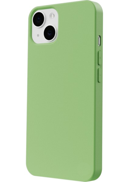Apple iPhone 13 Uyumlu Telefon Kılıfı Kadife Iç Yüzey Lansman Yeşil fiyatları